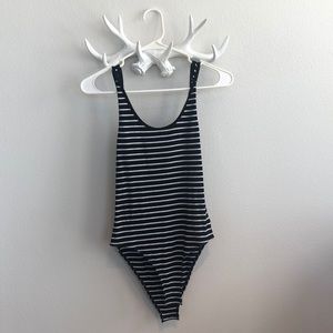 Stripped Bodysuit